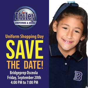  SAVE THE DATE UNIFORM SALE ON CAMPUS 